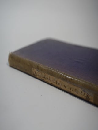 Item #46187 Bibliotheca Curiosa. A Nocturnal Expedition Round My Room. Xavier de Maistre, Edmund...
