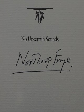 No Uncertain Sounds