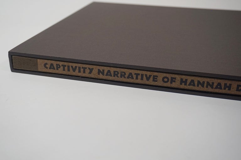 Item #46298 Captivity Narrative of Hannah Duston: : As related by Cotton Mather, John Greenleaf Whittier, Nathaniel Hawthorne and Henry David Thoreau, interspersed with thirty-five woodblock prints by Richard Bosman. Richard Bosman.