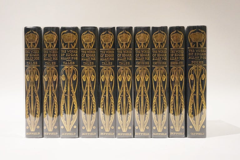Item #46791 The Works of Edgar Allan Poe. In Ten Volumes. Edgar Allan Poe.