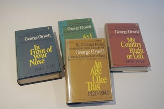 Item #46792 The Collected Essays, Journalism and Letters of George Orwell [4 vols]. Sonia Orwell,...