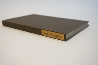 Item #46845 The Banquet of Plato. Translated from the Greek by Percy Bysshe Shelley. Percy Bysshe...