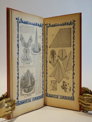 L. Fritzsches Illlustrietes Servietten-Album. Tischdecken-Servieren-Serviettenbrechen Tranchieren. 136 Figuren. Uber 500 Abbildungen.