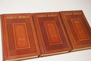 Item #46862 The Holy Bible. Containing the Old & New Testament & The Apocrypha. (3 Volumes in...