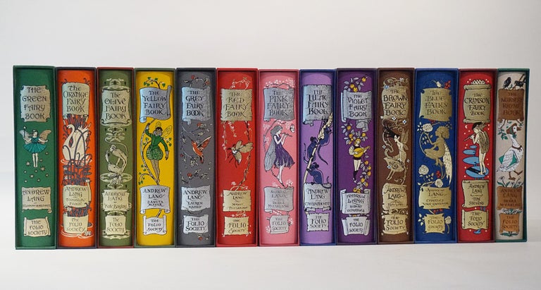 Item #46897 The Fairy Books. [With] The Nursery Rhyme Book. 13 Volumes. Andrew Lang.