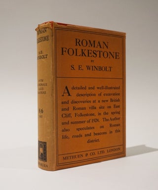 Item #47038 Roman Folkestone. A Record of Excavation of Roman Villas at East Wear Bay, with...