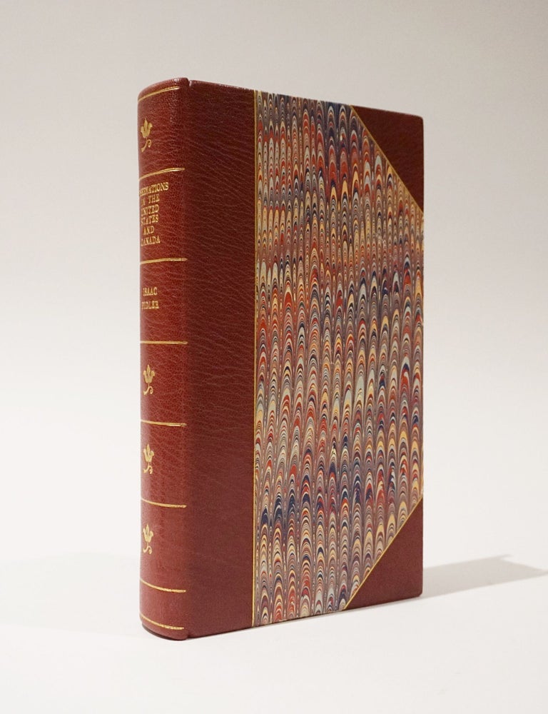 Item #47065 Observations on Professions, Literature, Manners, and Emigration, in the United States and Canada Made During a Residence There in 1832. Rev. Isaac. For a. Short Time Missionary of Thornhill on Yonge Street Near York Fidler, Upper Canada.
