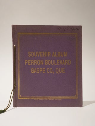 Item #47233 Souvenir Album Perron Boulevard Gaspe Co., Que[bec