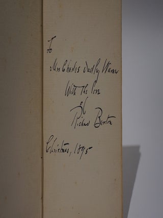 Dumb In June. Inscribed to Chalres Dudley Warner.