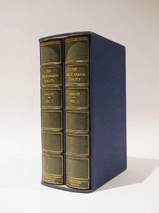 Item #47432 The Tell El-Amarna Tablets (Nile Edition - Signed Limited to 100 Copies). Samuel A....