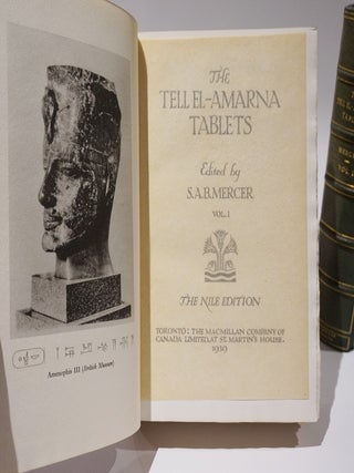 The Tell El-Amarna Tablets (Nile Edition - Signed Limited to 100 Copies)