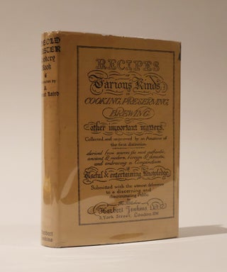 Item #47494 Recipes of Various Kinds in Cooking, Preserving, Brewing and Other Important Matters....