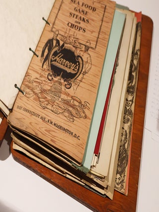 The New York Restaurant Explorers Club. Large Collection of mainly New York Restaurant Menus from 1941. (83 Pieces)