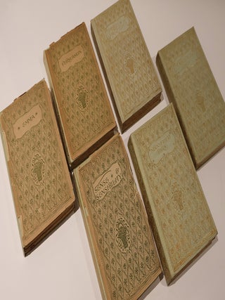 Item #47639 The Works of Jane Austen. Pride and Prejudice; Northanger Abbey; Sense and...