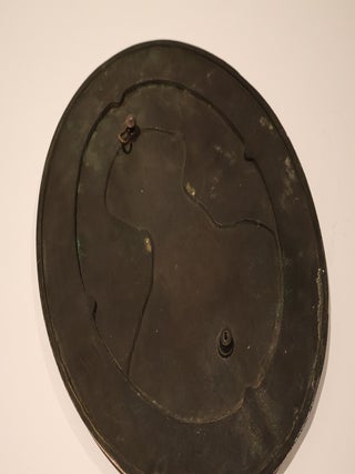 Charles Dickens . Solid Bronze Plaque