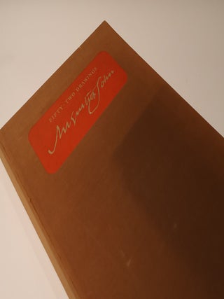 Augustus John. Fifty-two drawings with an introduction by Lord David Cecil.