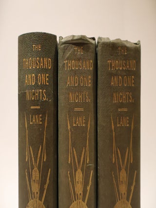 The Thousand and One Nights, Commonly Called, In England, The Arabian Nights' Entertainments . In Three Volumes