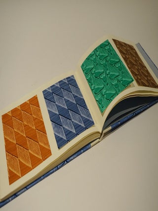 Roller-Printed Paste Papers for Bookbinding