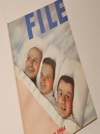 Item #48177 FILE Megazine. Vol. 6 Nos, 1 & 2. 1984. General Idea's 1984 and the 1968-1984 FILE...