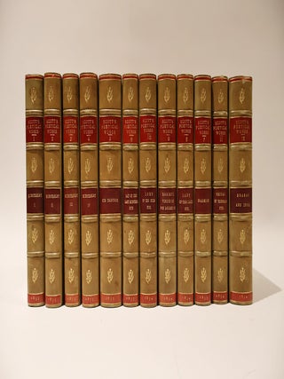 Item #48215 The Poetical Works. 12 Volumes. Sir Walter Scott