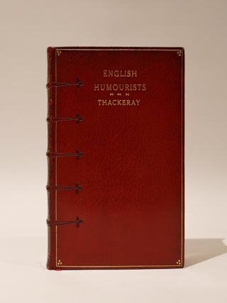 Item #48219 English Humourists. The Harrap Library. William Makepeace Thackeray