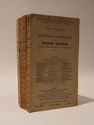 British Museum. Elgin and Phigaleian Marbles. In Four Volumes. The Library of Entertaining Knowledge.