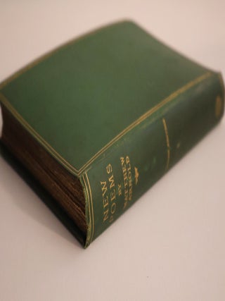 Item #48395 New Poems. Matthew Arnold