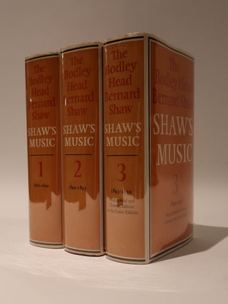 The Bodley Head Bernard Shaw. Shaw's Music (3 Volumes)