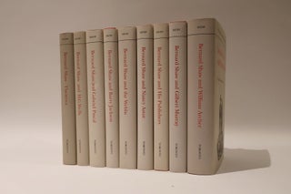 Item #48436 Selected Correspondence of Bernard Shaw. Complete in 9 Volumes. Bernard Shaw, Dan H....