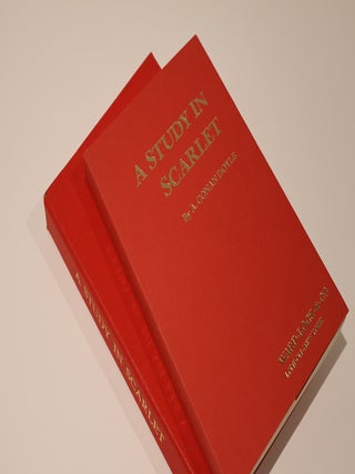 Item #48483 A Study in Scarlet. Special Facsimile Edition. Sir Arthur Conan Doyle