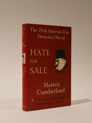 Item #48499 Hate for Sale. Martin Cumberland