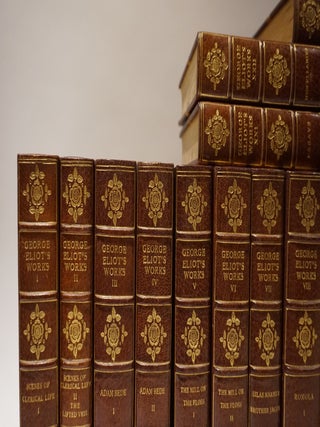 The Writings of George Eliot, Together with The Life by J. W. Cross. Large-Paper Editions. 25 Volumes (Signed by the Artists)