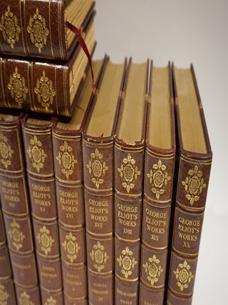 The Writings of George Eliot, Together with The Life by J. W. Cross. Large-Paper Editions. 25 Volumes (Signed by the Artists)