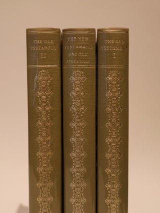 The Holy Bible. (3 Volumes) (In Three Volumes) The Old Testament I; The Old Testament II; The New Testament And The Apocrypha