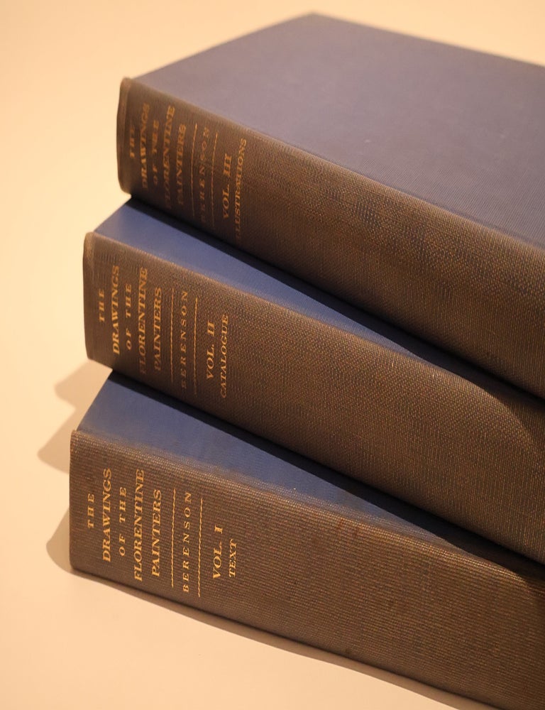 Item #48662 The Drawings of the Florentine Painters. Amplified Edition. (3 Volumes). Bernard Berenson.