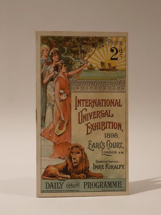 Item #48682 International Universal Exhibition, 1898. Earl's Court, London S.W. Daily Official...