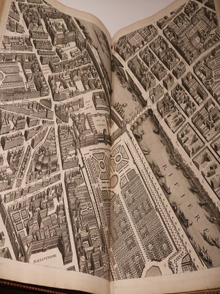 Plan de Paris, Commence l'Annee 1734. Dessine et Grave, sous les Ordres de Messire Michel Etienne Turgot. Acheve de Graver en 1739