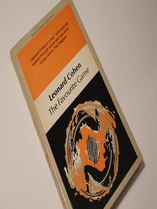 Item #48989 The Favourite Game (New Canadian Library 73). Leonard Cohen