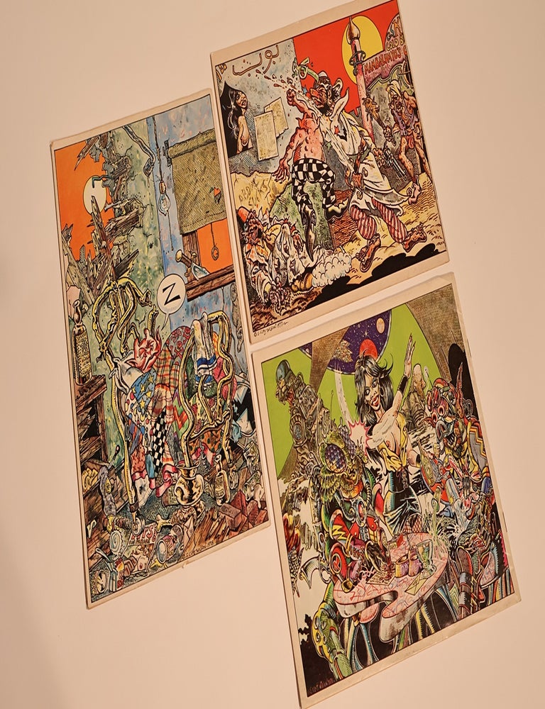 Item #49033 The Checkered Demon. Issues 1-3, with The Portfolio. S. Clay Wilson.