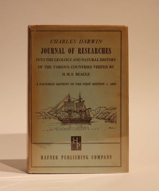 Item #49094 Journal of Researches into the Geology and Natural History of the Various Countries...