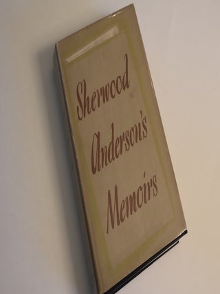 Item #49168 Sherwood Anderson's Memoirs. Sherwood Anderson