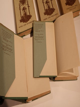 The Novels of Jane Austen. Sense and Sensibility, Pride and Prejudice, Mansfield Park, Emma, Northanger Abbey and Persuasion. The Text based on Collation of the Early Editions by R.W. Chapman.