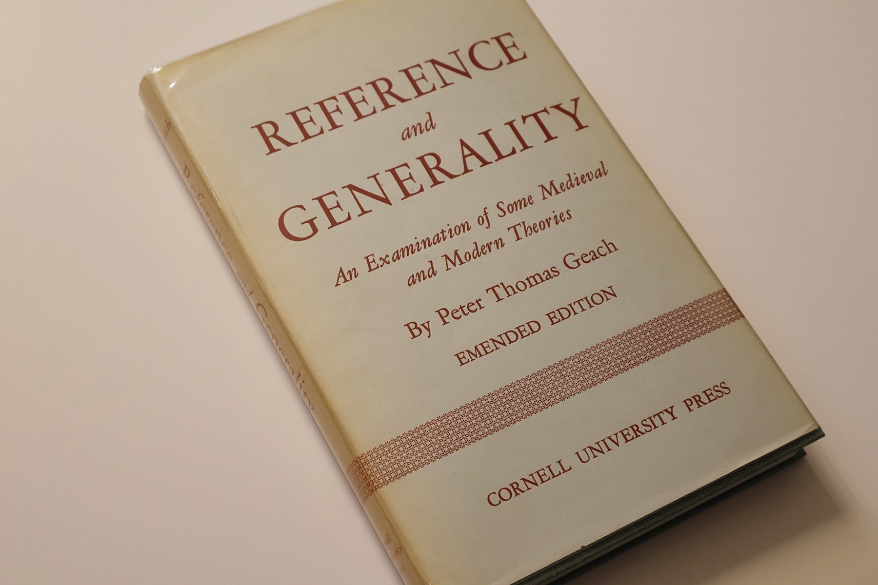Geach Reference and Generality. An Examination of Some Medieval and Modern ...