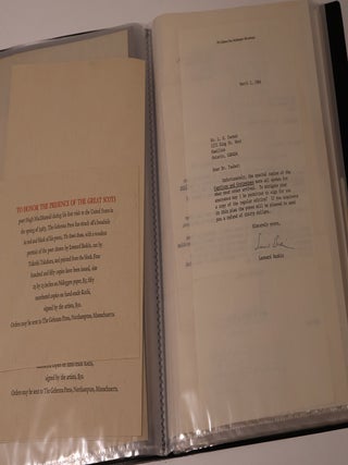 Leonard Baskin Ephemera Collection. 90 Pieces