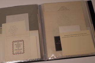 Leonard Baskin Ephemera Collection. 90 Pieces