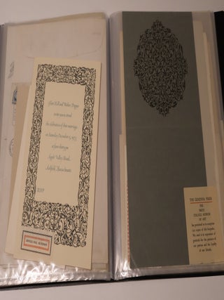 Leonard Baskin Ephemera Collection. 90 Pieces