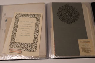 Leonard Baskin Ephemera Collection. 90 Pieces