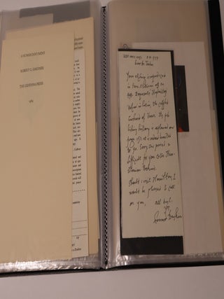 Leonard Baskin Ephemera Collection. 90 Pieces