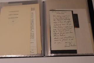 Leonard Baskin Ephemera Collection. 90 Pieces
