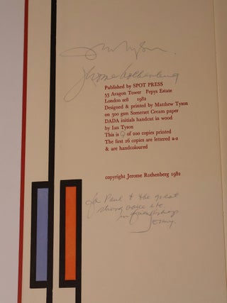 The History of Dada as My Muse. (Lettered Copy- Hand Coloured)